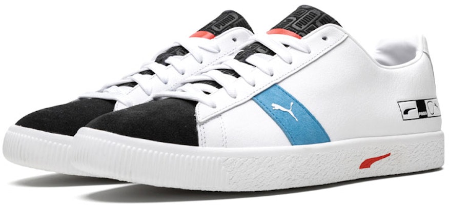 Kasut Kasual Puma Clyde Hacked Archive Putih/Biru/Merah 372784-02 Lookbook Kasut Kasual Puma Clyde Hacked Archive Putih/Biru/Merah 372784-02