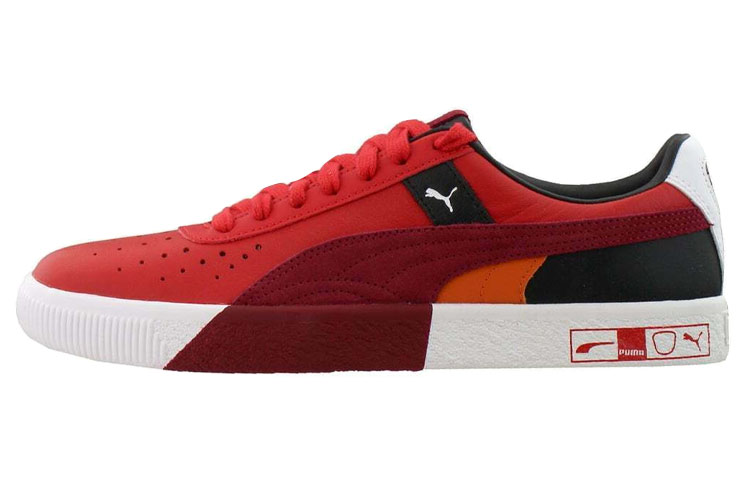 Buy Puma Clyde Hacked Perforated Toe 'Red' 373869-01