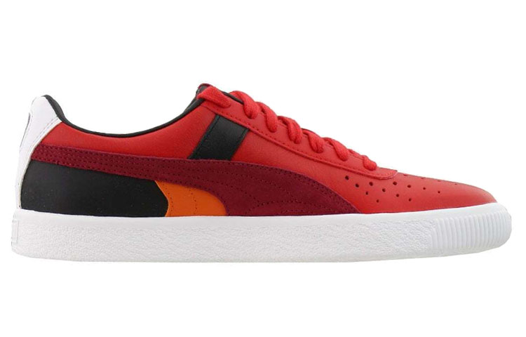 Order Puma Clyde Hacked Perforated Toe 'Red' 373869-01