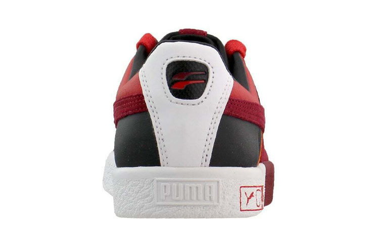 Shop Puma Clyde Hacked Perforated Toe 'Red' 373869-01