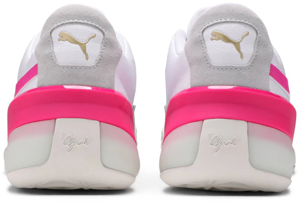 Puma Clyde Hardwood 'Pink Glow' Sepatu Basket 193663-03 Details for Puma Clyde Hardwood 'Pink Glow' Sepatu Basket 193663-03