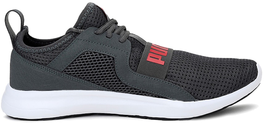 푸마 트로이 무 그레이/화이트/레드 (Puma Troy Mu Grey/White/Red) 373314-06 Order 푸마 트로이 무 그레이/화이트/레드 (Puma Troy Mu Grey/White/Red) 373314-06