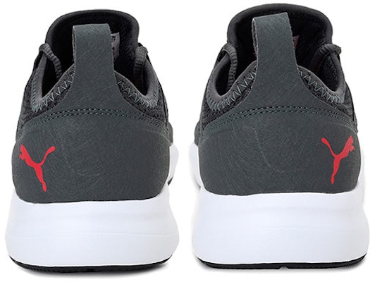 푸마 트로이 무 그레이/화이트/레드 (Puma Troy Mu Grey/White/Red) 373314-06 Shop 푸마 트로이 무 그레이/화이트/레드 (Puma Troy Mu Grey/White/Red) 373314-06