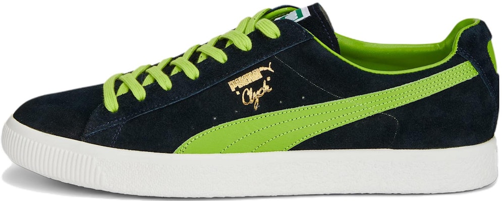 Puma Clyde Made in Japan 'Clydezilla - Navy Lime Smash' 390085-02 Buy Puma Clyde Made in Japan 'Clydezilla - Navy Lime Smash' 390085-02