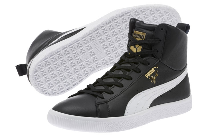 Puma Clyde Mid Core Foil 'Black' 圖 5