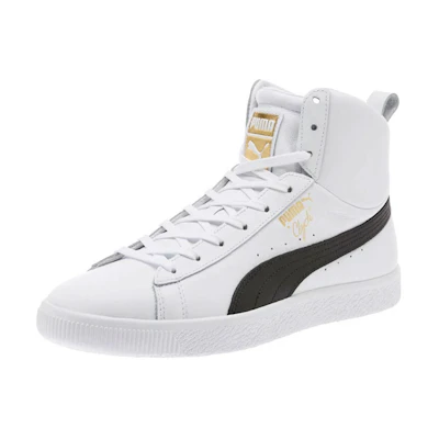 Puma Clyde Mid Core Foil 'White'