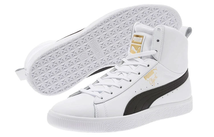 Puma Clyde Mid Core Foil 'White' 圖 4