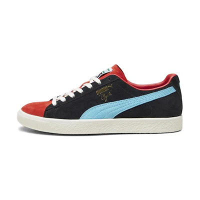 Puma Clyde 'Black Red Blue'