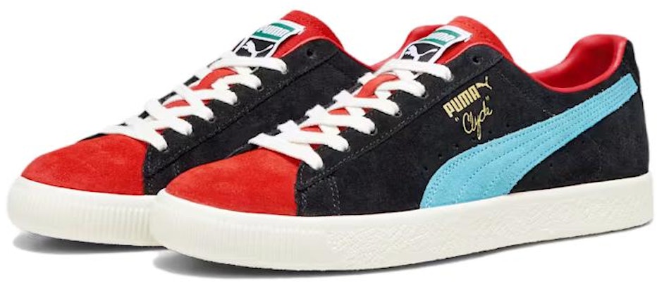 Puma Clyde OG 'Hitam Merah Biru' 391962-04 Lookbook Puma Clyde OG 'Hitam Merah Biru' 391962-04
