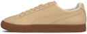 Puma Clyde Platform Veg Tan 'Naturel' Kasut Wanita 364451-01