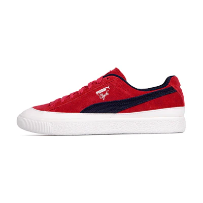Puma Clyde Rubber Toe 4th 'Red Blue'