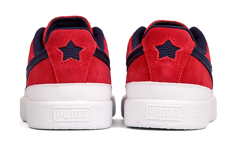 Shop Puma Clyde Rubber Toe 4th 'Rojo Azul' 367707-01