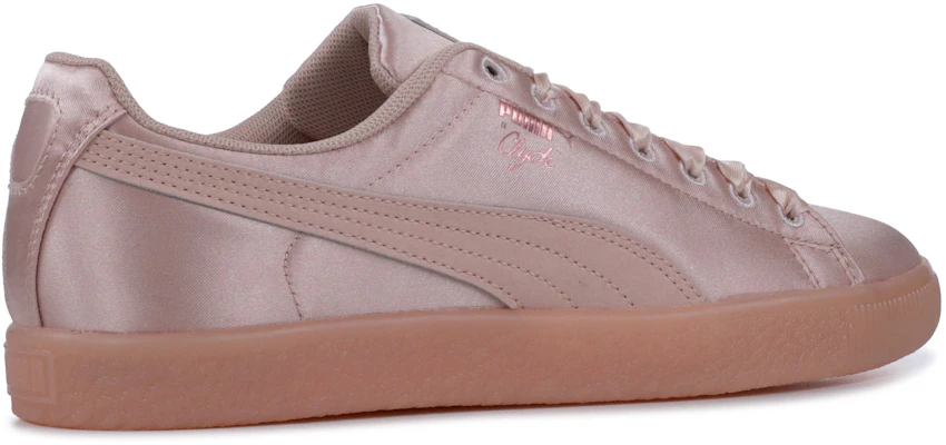 Puma clyde rose gold best sale