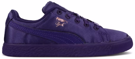 (Infant) Puma Clyde Satin 'Violet Indigo' 366982-01 (Infant) Puma Clyde Satin 'Violet Indigo' 366982-01