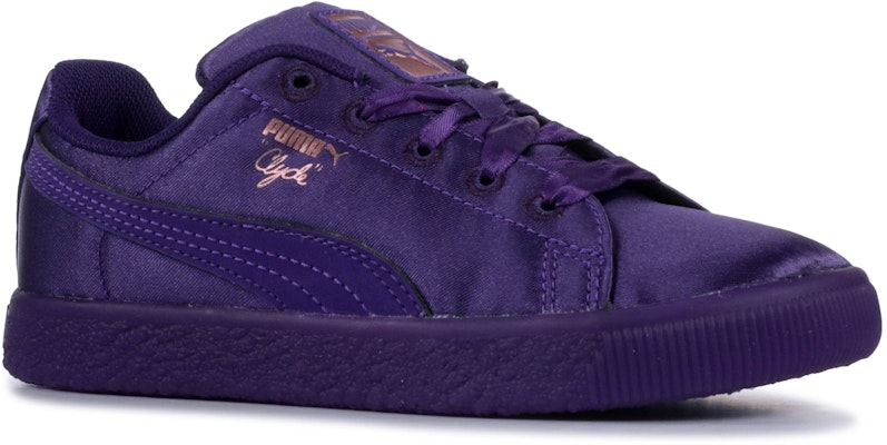 (Infant) Puma Clyde Satin 'Violet Indigo' 366982-01 Order (Infant) Puma Clyde Satin 'Violet Indigo' 366982-01