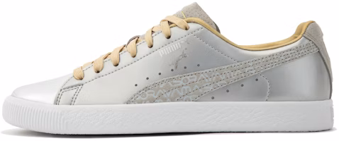 Puma Clyde Sorayama Silver Gold 'Puma Silver/Puma Gold' 394496-01 Puma Clyde Sorayama Silver Gold 'Puma Silver/Puma Gold' 394496-01
