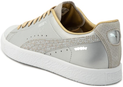 彪马Clyde Sorayama银金色 '彪马银/彪马金' 394496-01 Shop 彪马Clyde Sorayama银金色 '彪马银/彪马金' 394496-01