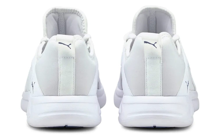 Shop PUMA resolve street 低筒 跑步鞋 男款 白色