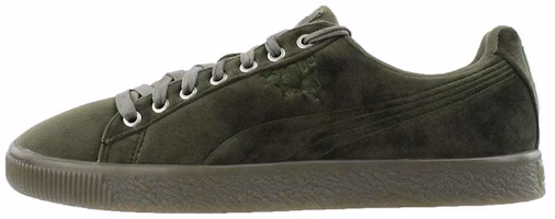 Puma Clyde Velour Ice 'Olive Night' 366549-03 Puma Clyde Velour Ice 'Olive Night' 366549-03