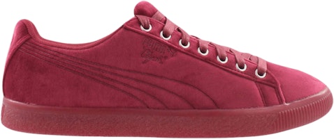 Puma Clyde Velour Ice 'Red' 366549-04 Puma Clyde Velour Ice 'Red' 366549-04