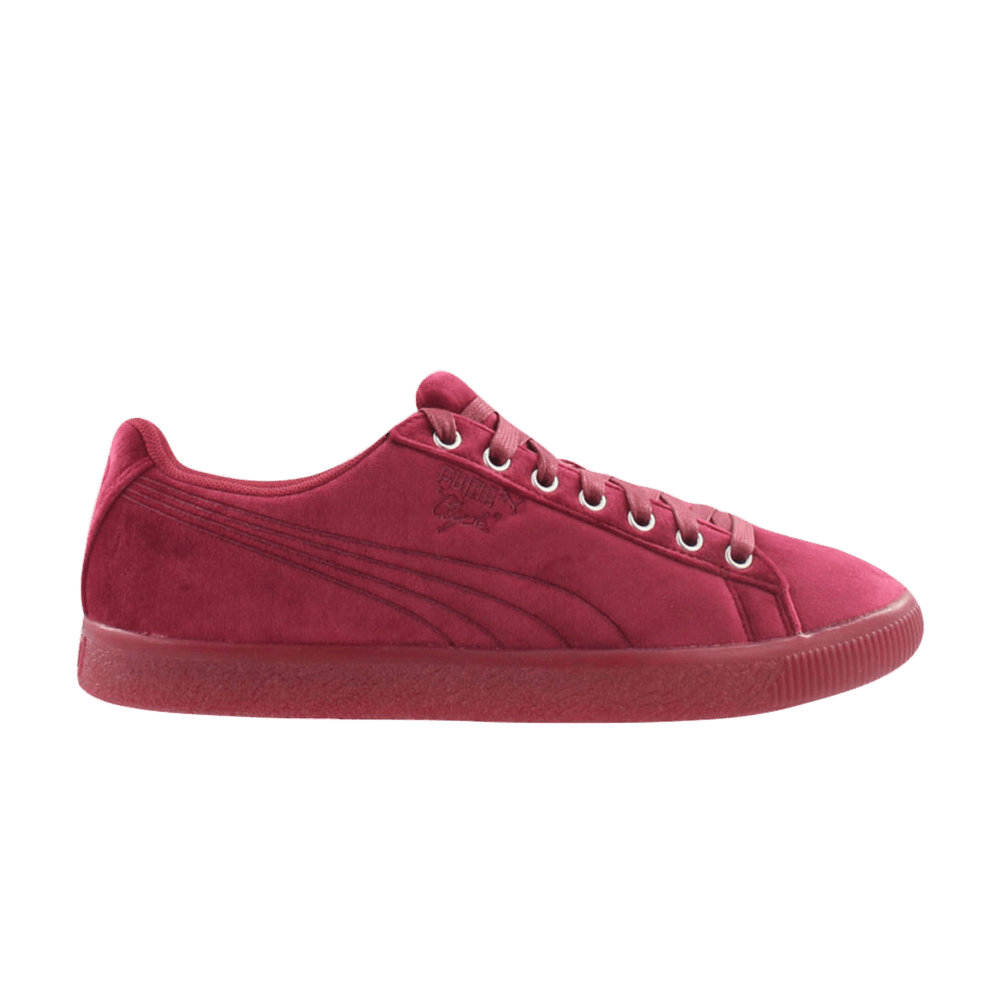 Puma Clyde Velour Ice 'Red' 366549-04