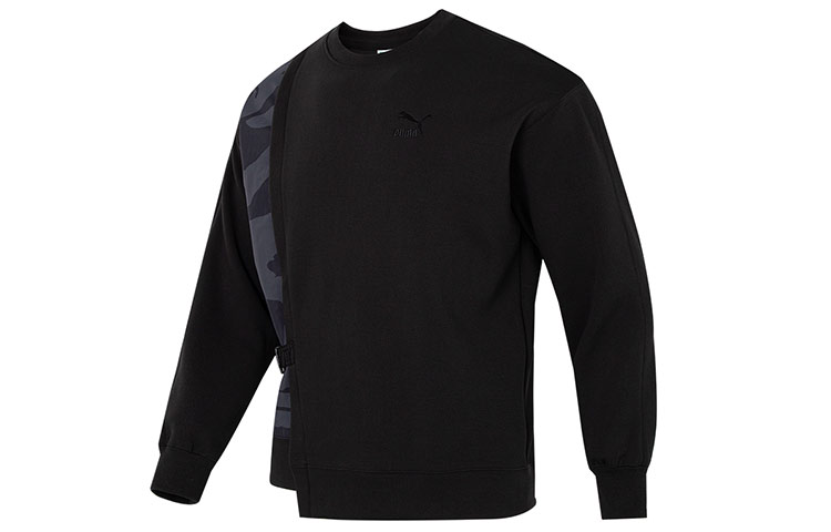 Puma CNY Chinese New Year Bz Zaozhi Hoodie Black Crewneck Sweatshirt 539592-01