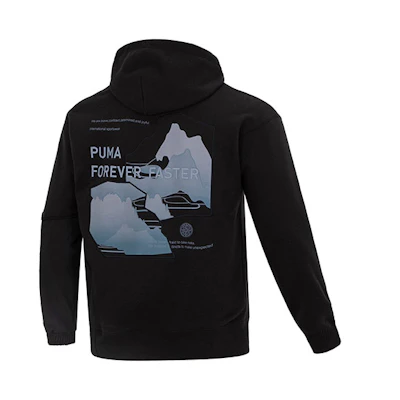 Puma CNY Chinese New Year Bz Zaozhi Logo Hoodie Black Casual Sweatshirt 539593-01