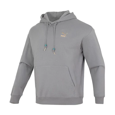 Puma CNY Year of the Dragon Letter Print Hoodie Unisex - Grey 625833-62