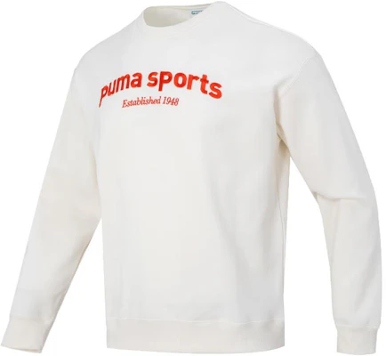 Puma 拼色Logo印花圓領運動衫 白/紅 625312-65 Buy Puma 拼色Logo印花圓領運動衫 白/紅 625312-65