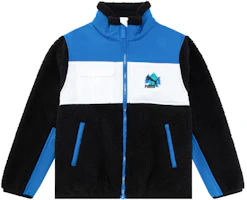 Puma Color-Block Sherpa Jacket for Boys - Casual Fit Spring/Autumn 537917-01 Puma Color-Block Sherpa Jacket for Boys - Casual Fit Spring/Autumn 537917-01