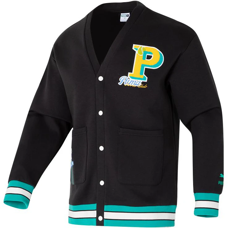 puma-colorblock-casual-long-sleeve-jacket-unisex-black-625798-01