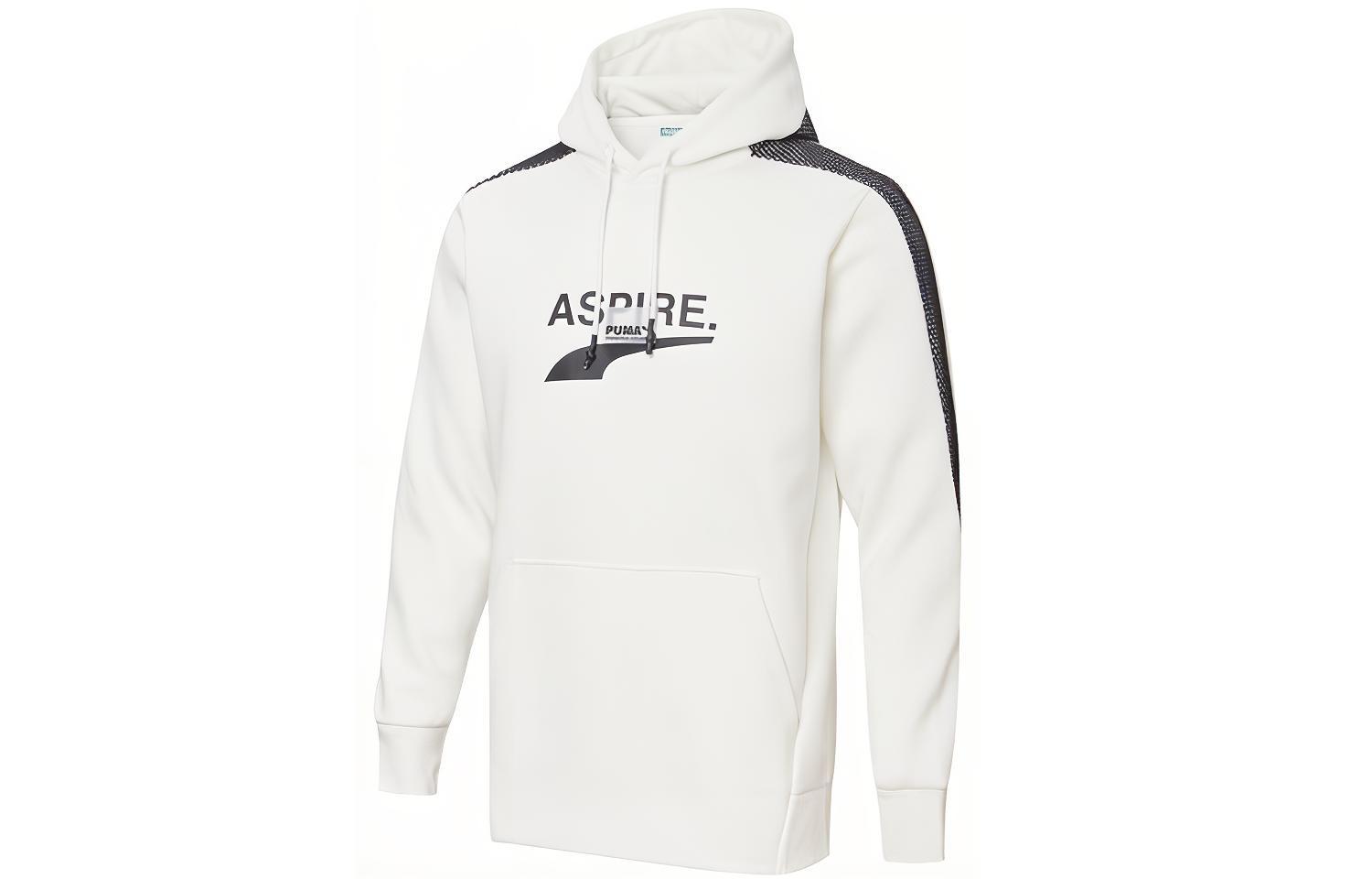 Puma Colorblock Casual Sweatshirt White - Collegiate Style 598235-02