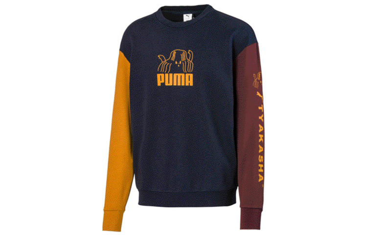 Puma Colorblock Crewneck Oversized Sweatshirt 595562-06