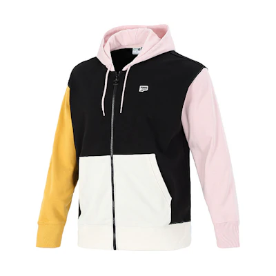 Puma Colorblock Hooded Jacket Casual Sportswear 532679-01