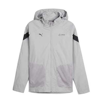 Puma Colorblock Hooded Jacket Gray 623739-02
