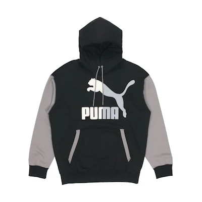 Puma Colorblock Hoodie Black - Sportswear American Style 530709-01