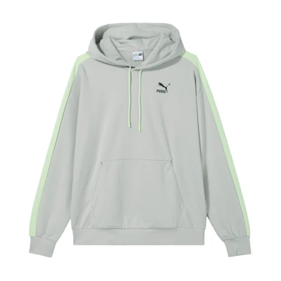 Puma Colorblock Hoodie Unisex Grey Casual Sportswear 538828-09
