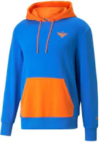 Puma Colorblock Hoodie with Logo Graphic Print - Blue 538001-01 Puma Colorblock Hoodie with Logo Graphic Print - Blue 538001-01