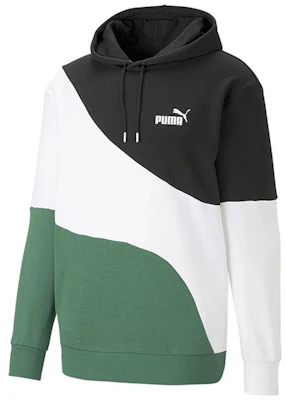 Puma 綠色拼色帶標誌印花連帽衫 675746-37 Buy Puma 綠色拼色帶標誌印花連帽衫 675746-37