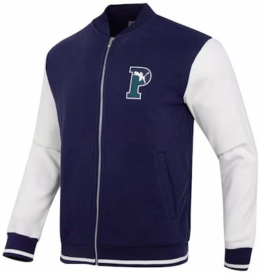 Puma 拼色字母印花休閒外套 - 藍 678713-06 Buy Puma 拼色字母印花休閒外套 - 藍 678713-06