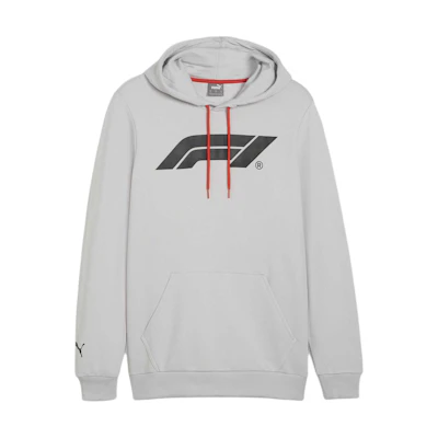 Puma Colorblock Logo Print Training Hoodie Grey 625853-04