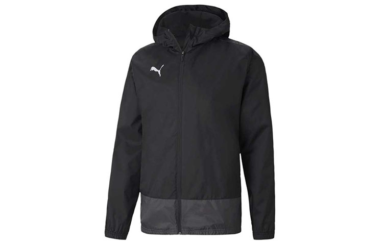 Puma Colorblock Logo Training Jacket Black 656559-03