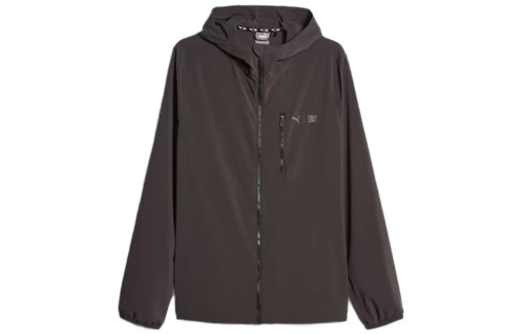 Puma Colorblock Logo Zip-Up Hoodie Jacket 523917-01