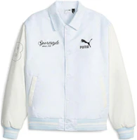 Puma Colorblock Long Sleeve Jacket with Logo Print Casual Style 623509-69 Puma Colorblock Long Sleeve Jacket with Logo Print Casual Style 623509-69