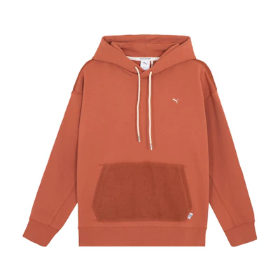 Puma Colorblock Loose Fit Hoodie Unisex Casual Academy Style 623053-41