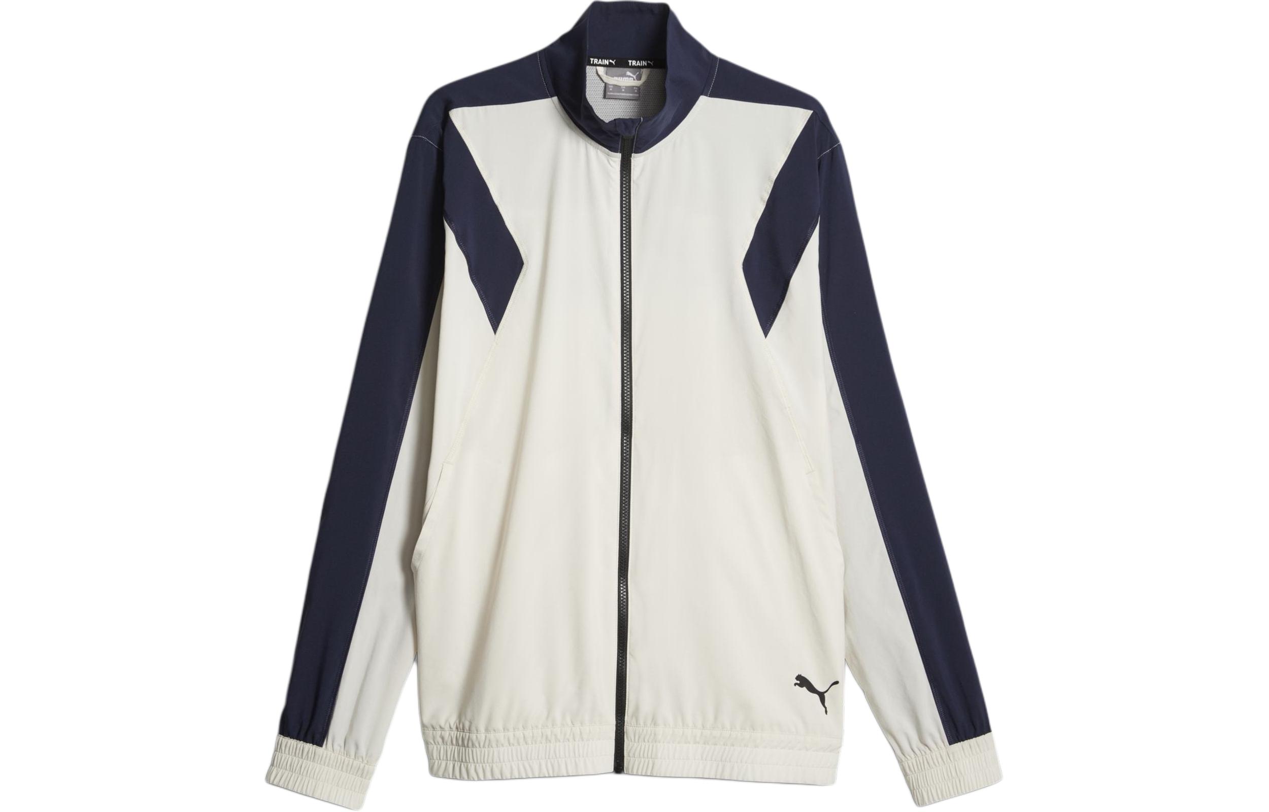 Puma Colorblock Retro Full-Zip Track Jacket Men’s Off-White 523859-87