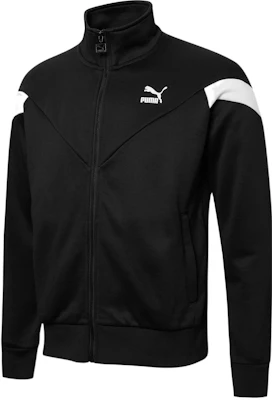 Puma 經典拼接復古拉鍊外套 男女款 - 黑色 532930-01 Buy Puma 經典拼接復古拉鍊外套 男女款 - 黑色 532930-01