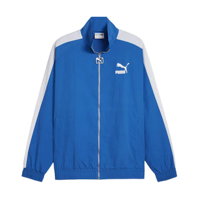 Puma Colorblock Stand Collar Jacket Unisex Blue Long Sleeve Casual Outerwear 626913-58