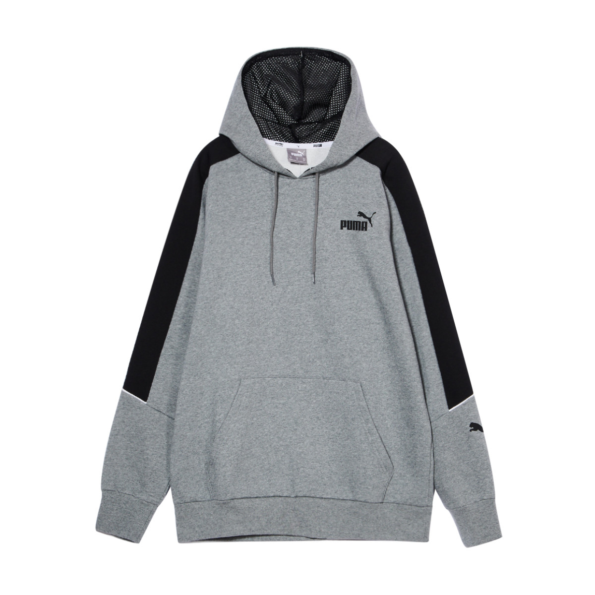 Puma Colorblock Windproof Hoodie Unisex - Gray 847362-03