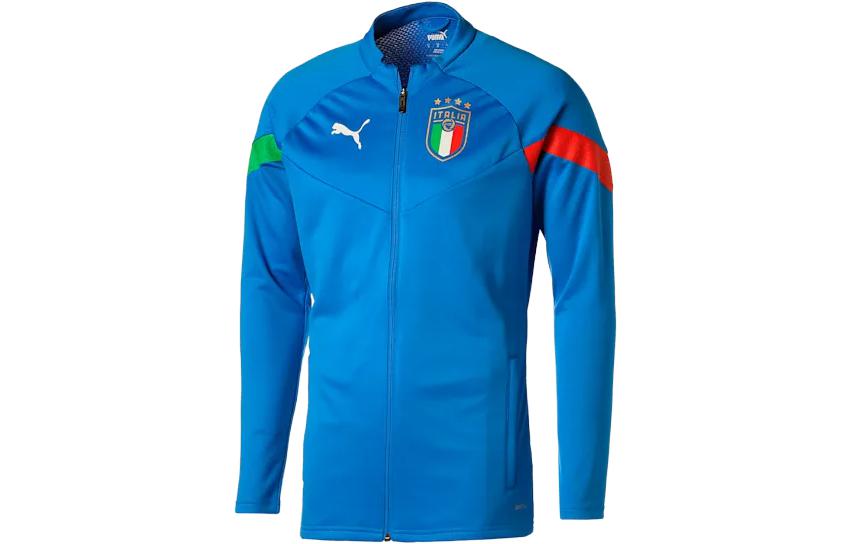 Puma Colorblock Zip-Up Jacket Blue 767072-03